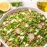 Spring Pea, Mint & Wheat Berry Salad